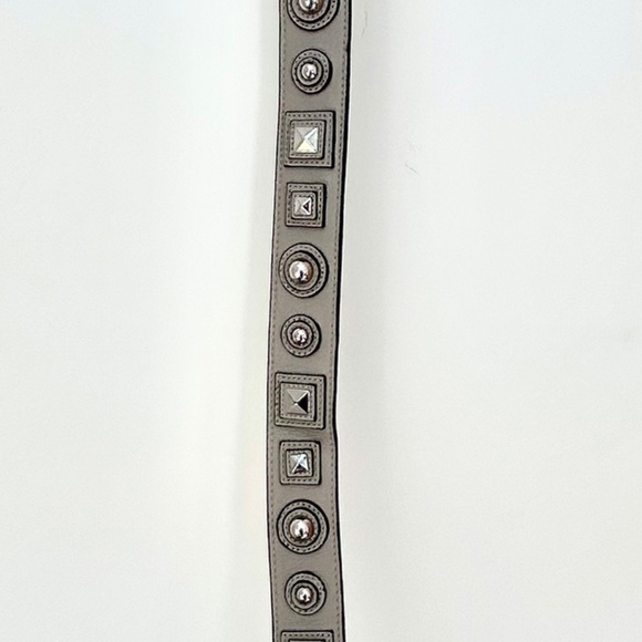 Karen Millen leather studded belt main image 4